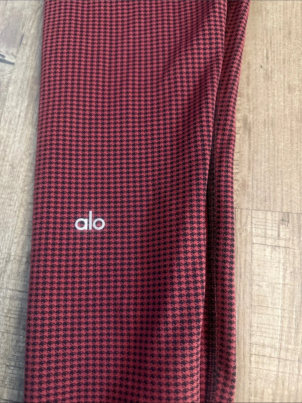 Alo Houndstooth Athletic Leggings for Women size XS